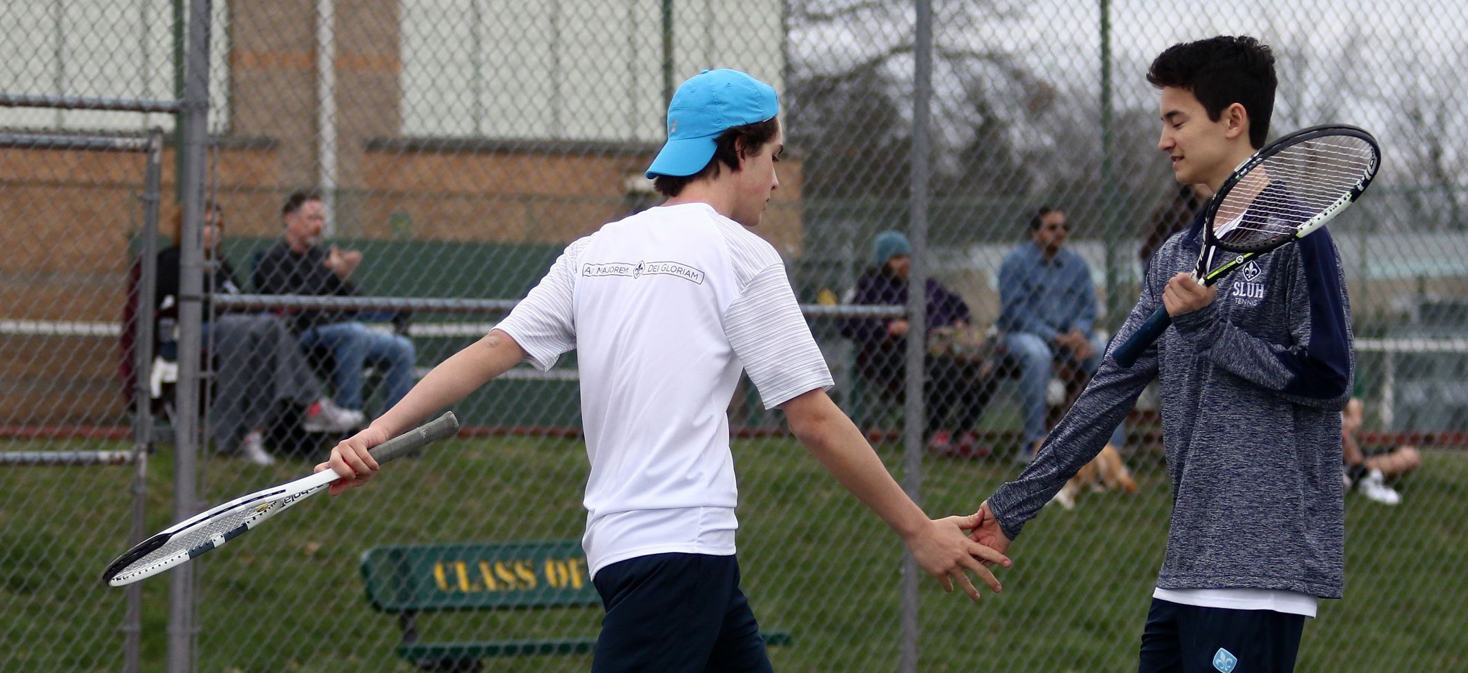 SLUH vs. Lindbergh tennis